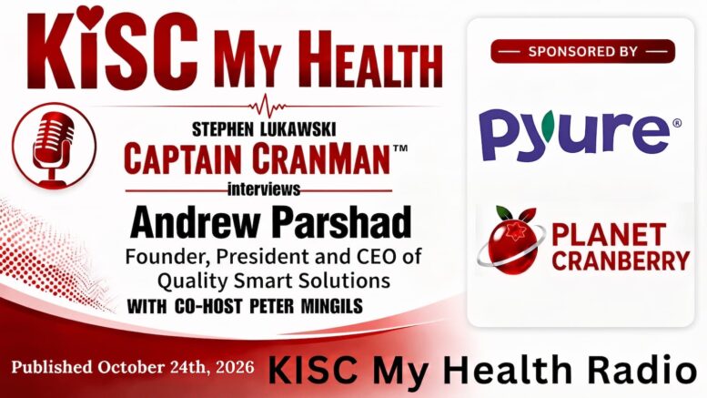 Andrew Parshad with Peter Mingils and Stephen lukawski on KISC My Health Radio